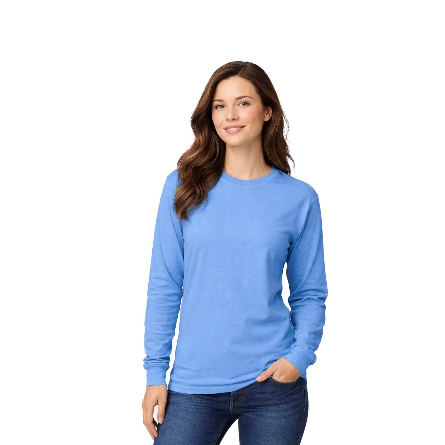 Gildan® Ultra Cotton Heavyweight Long Sleeve T-Shirt For Custom Printing