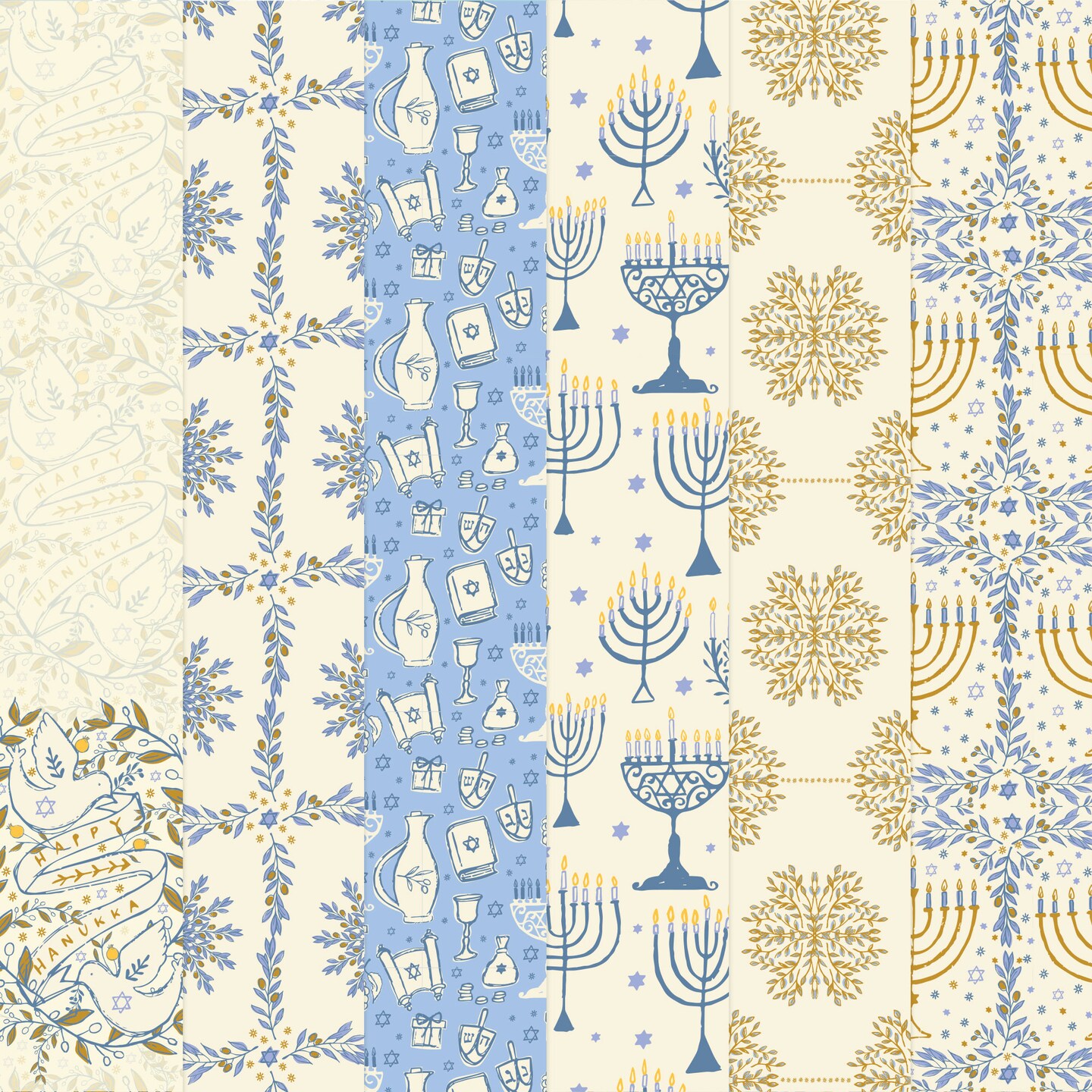 Love and Light Hanukkah Paper Assortment