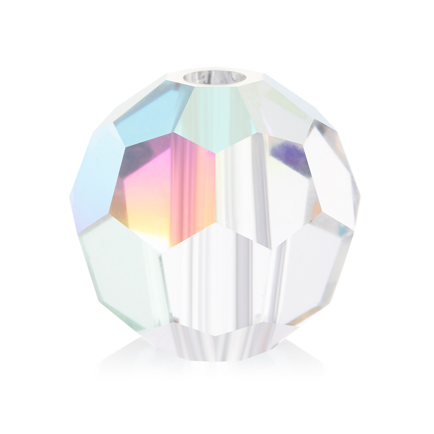 Preciosa 6mm Czech Glass Faceted Round Beads, 36pcs