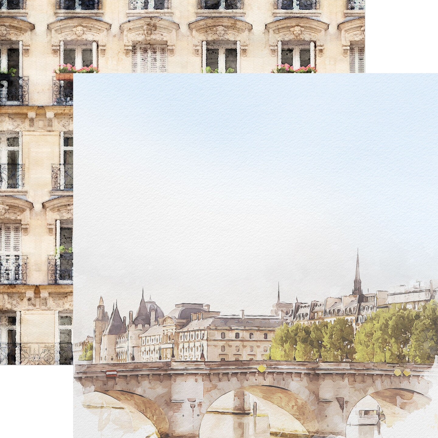 Paris Watercolor Paper Assortment