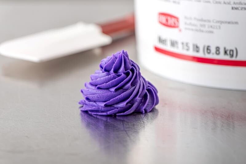 Allen Purple Zero Trans Fat Buttercreme Icing 15 Pound