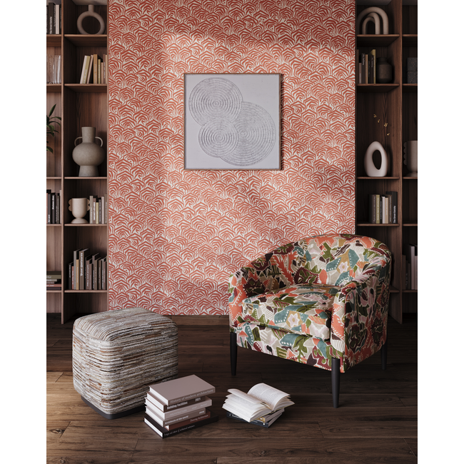 1 Yard Cotton Linen Print Fabric