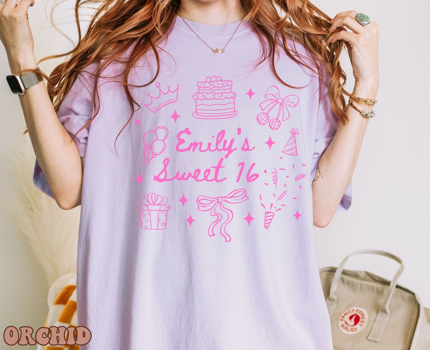Custom 16th Birthday shirt For Her, Personalized name 16th Birthday Girl Gift, Sweet 16 Gifts For Daughter, Cute 2009 gift, Sixteen Shirts product 2