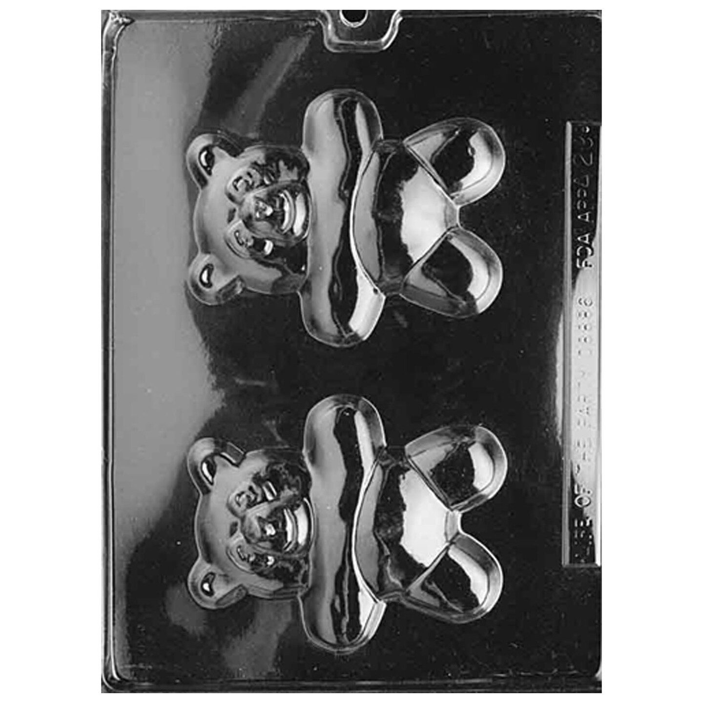 Big Eyed Teddy Bear Chocolate Mold Adorable Teddy Bears for Sweet Treats