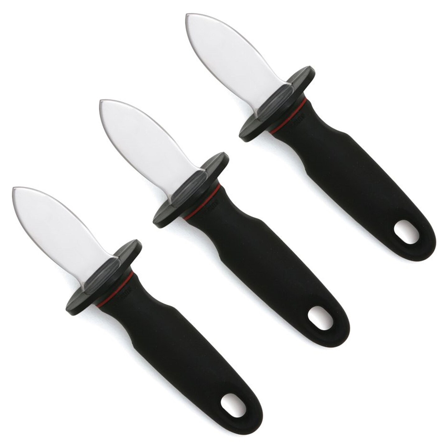 Norpro Grip-EZ Clam / Oyster Knife - Seafood Shellfish Steel Blade Shell Shucker