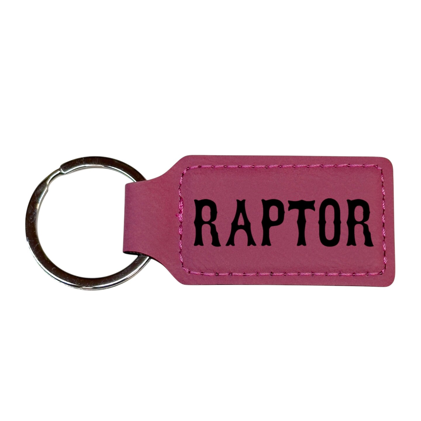 Keychain - Rectangle - Raptor - Leather | Michaels