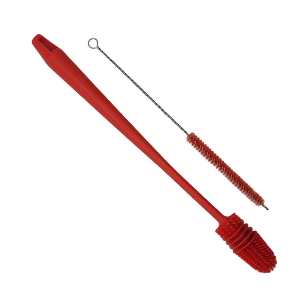 Handy Housewares 13&#x22; Long Reusable Drinking Bottle &#x26; Straw Cleaning Brush Set