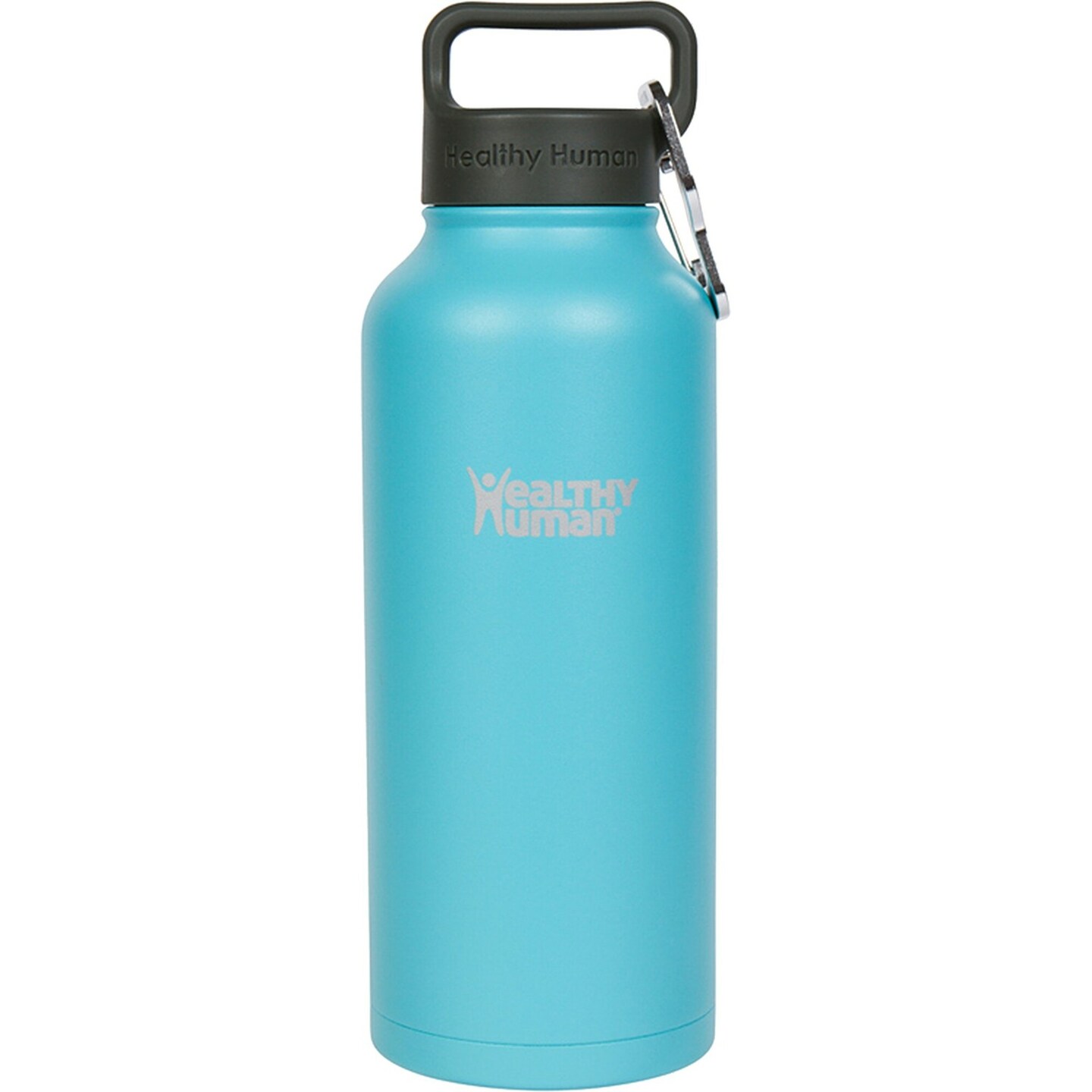 Healthy Human Stainless Steel Water Bottle | Double Walled Vacuum Insulated Water Thermos for Adults | Eco-Friendly Travel Bottles with Leak Proof Lid (Glacier, 32 oz/ 946 ML)
