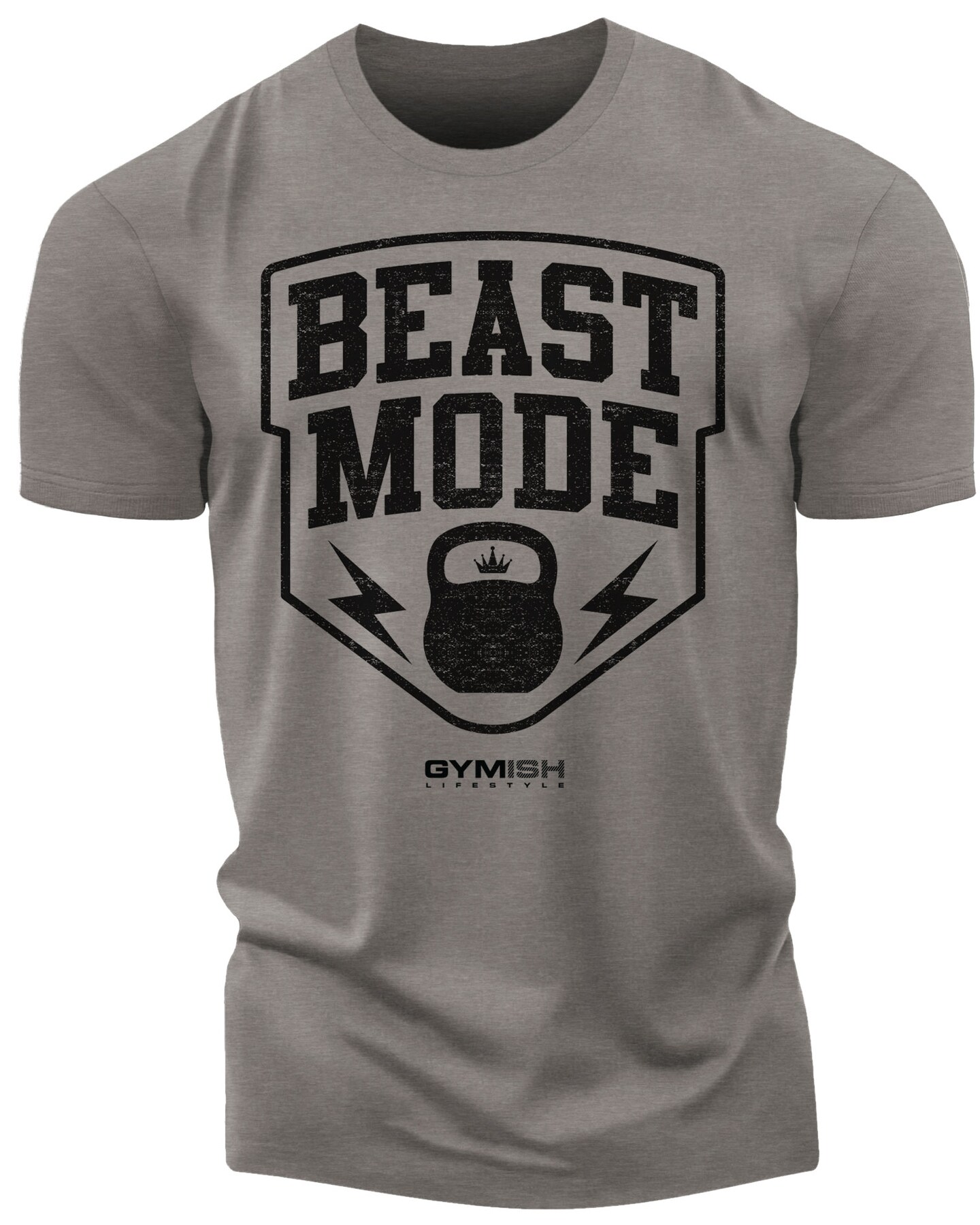 007. Beast Mode Funny Motivational Workout Gym T-Shirt for Men - image39