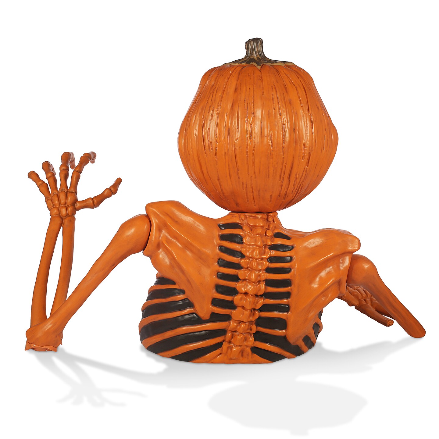 BOO BOX Halloween Groundbreaking Skeleton - Scary Outdoor Halloween Decorations for Porch or Yard