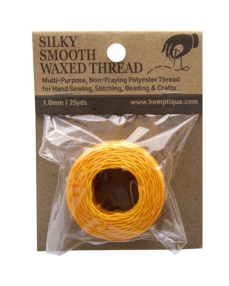 Hemptique Multi-Purpose 1.0mm Silky Smooth Waxed Poly Thread Card