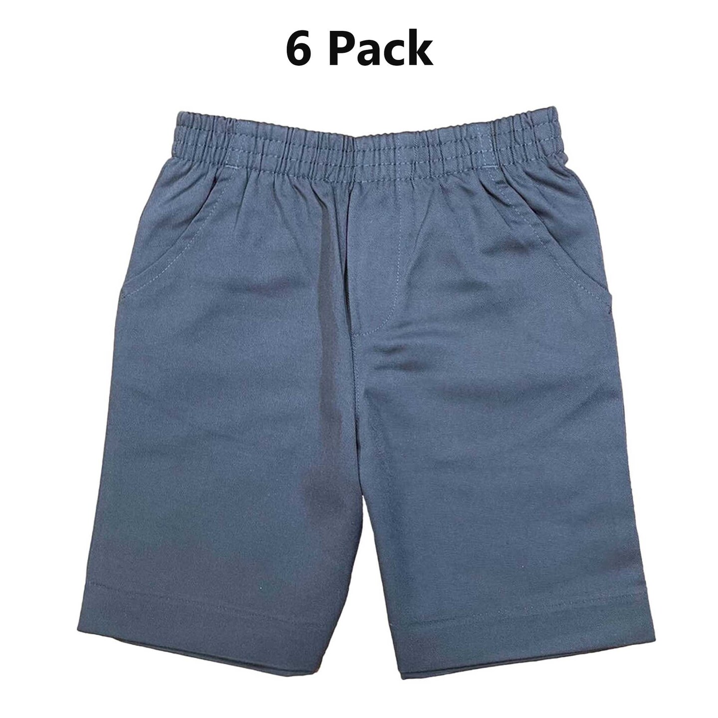 Boys All Elastic Waist Pull Up Shorts