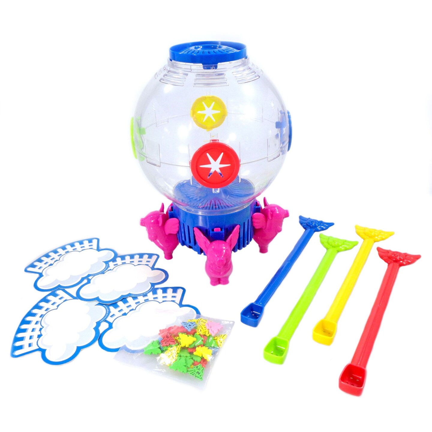 Cra-Z-Art &#x22;Help the Farmer Catch His Pigs&#x22; The Flying Pigs Game