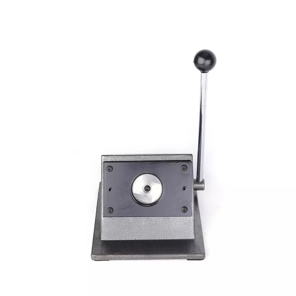 Round Manual Punch Die Cutter Special Die Cutter Button Maker Cutting Machine
