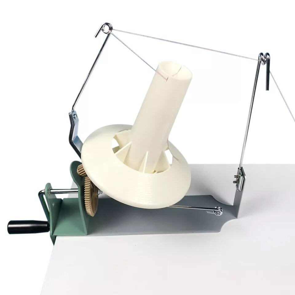 Hand Operated Large Yarn Ball Winder Jumbo Nylon Fiber/Wool/String Ball Winder