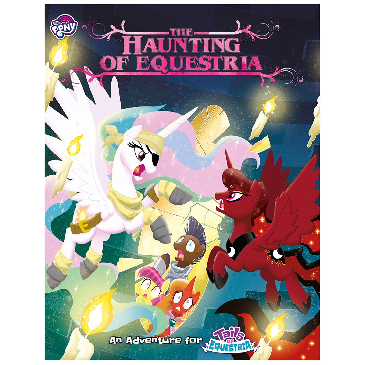 My Little Pony Tails of Equestria: The Haunting of Equestria - RPG Book, Standalone Adventure, Characters Level 5-10