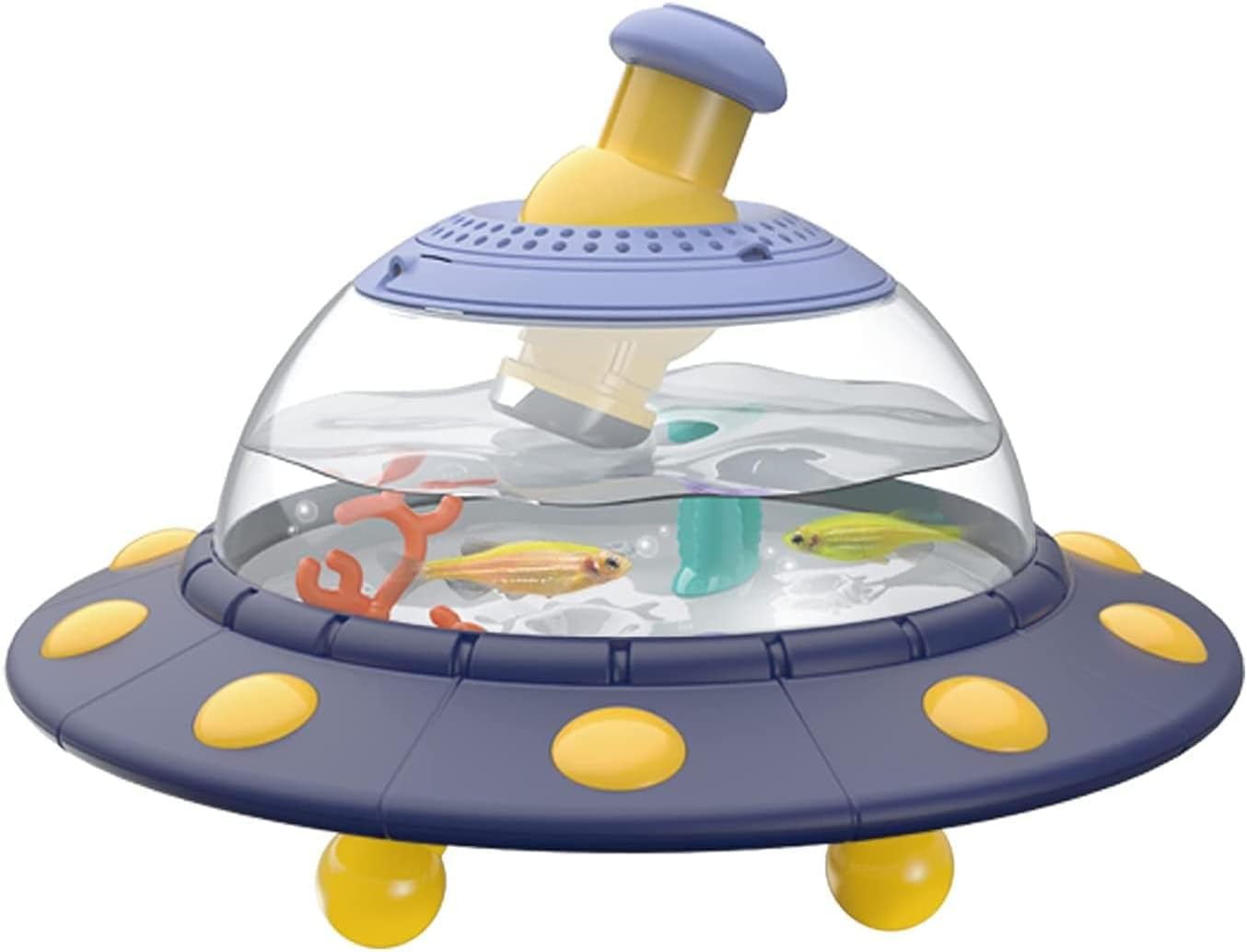 Curious Mind UFO Biosphere Toy - Habitat for Plants &#x26; Small Animals with Exploritory View Finder, Ages 5 and up