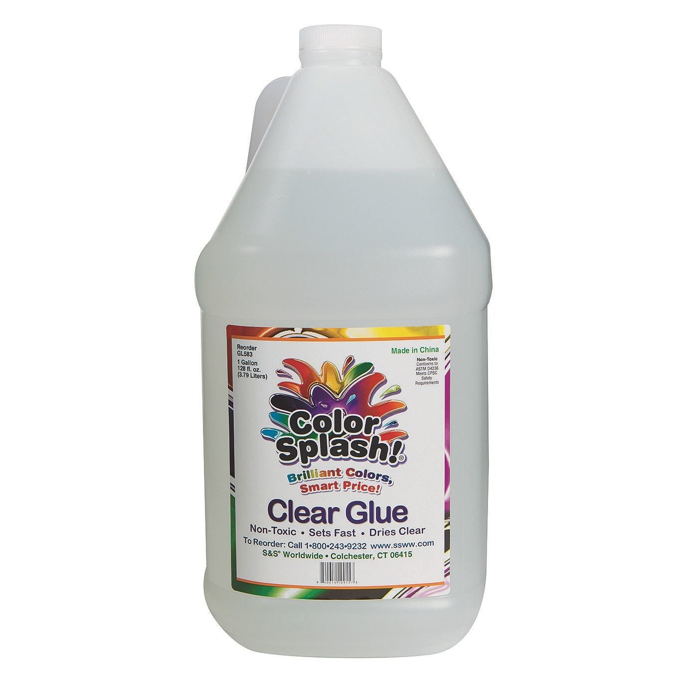 Color Splash!&#xAE; Clear Glue, Gallon