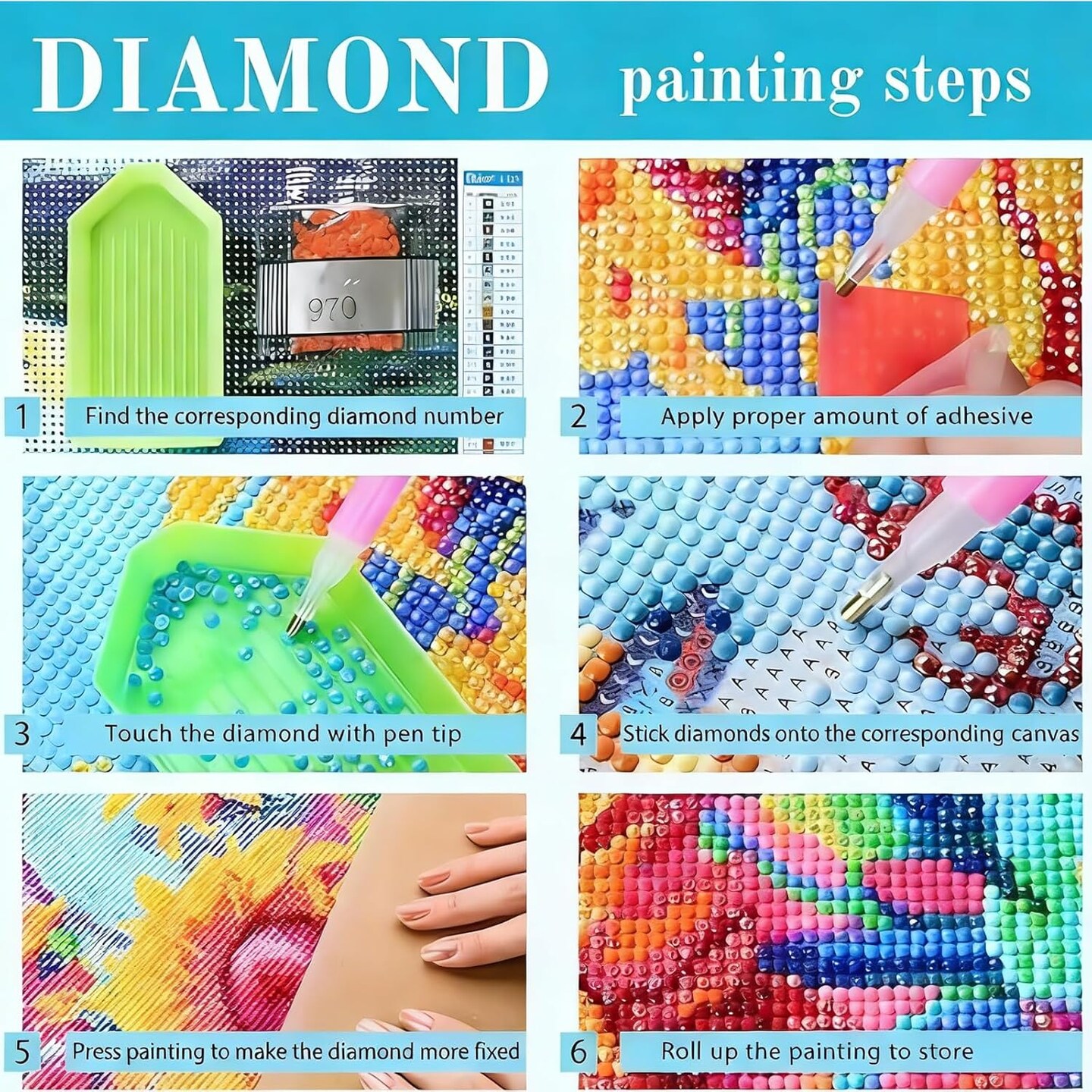5D Highland Cow Diamond Painting Kit for Adults Beginners, Full Round Drill Diamond Art with Floral Bow Design, Cute Farmhouse Cow Gem Painting DIY Craft for Home Wall Decor Gift, 13.7 x 13.7 Inch