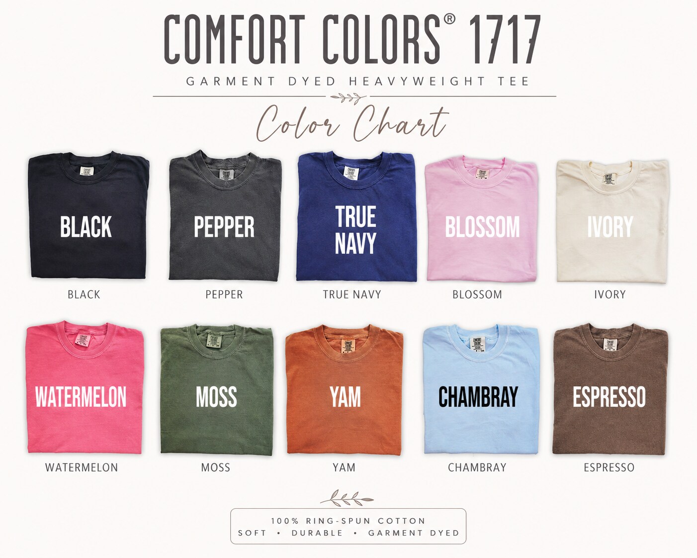Mimi Shirt Comfort Colors, I Have Two Titles Mom and Mimi Tee
