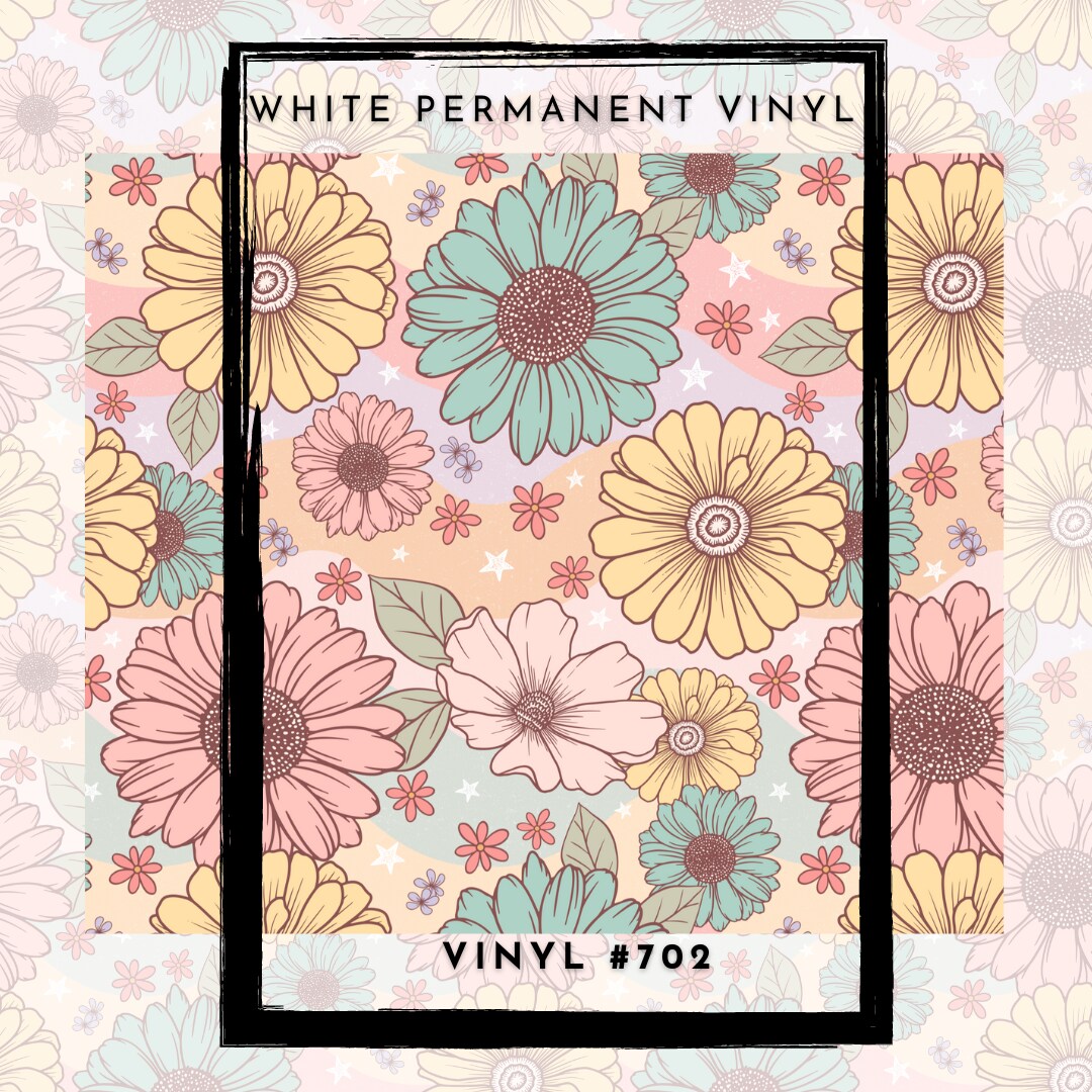 #702 Spring Into Action 12x12 Pattern Vinyl (Maker Monthly Pattern)