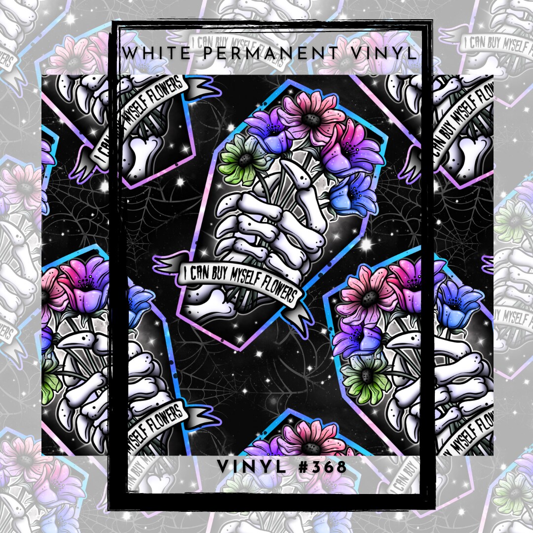 #368 Girly Ghoul 12x12 Pattern Vinyl