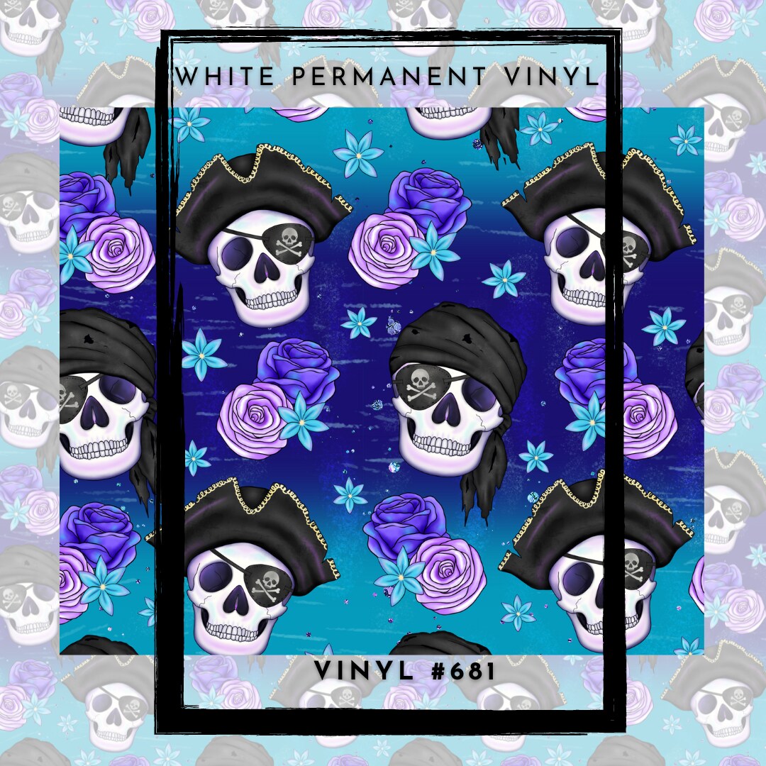 #681 Spooky Seas 12x12 Pattern Vinyl