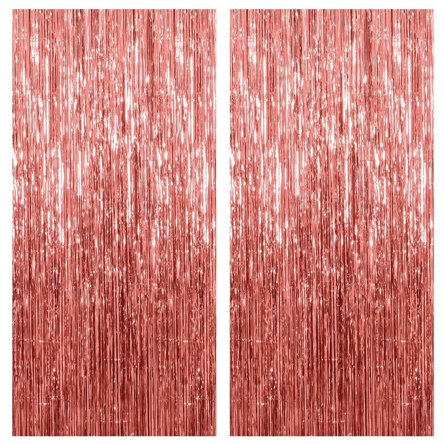 Michaels, 2 Pack Rose Gold Backdrop Birthday Decorations Foil Curtain Bachelorette Party Decor Rose Gold Decor Party Streamers Groovy Birthday Decorations Backdrop – Category: Party Decorations
