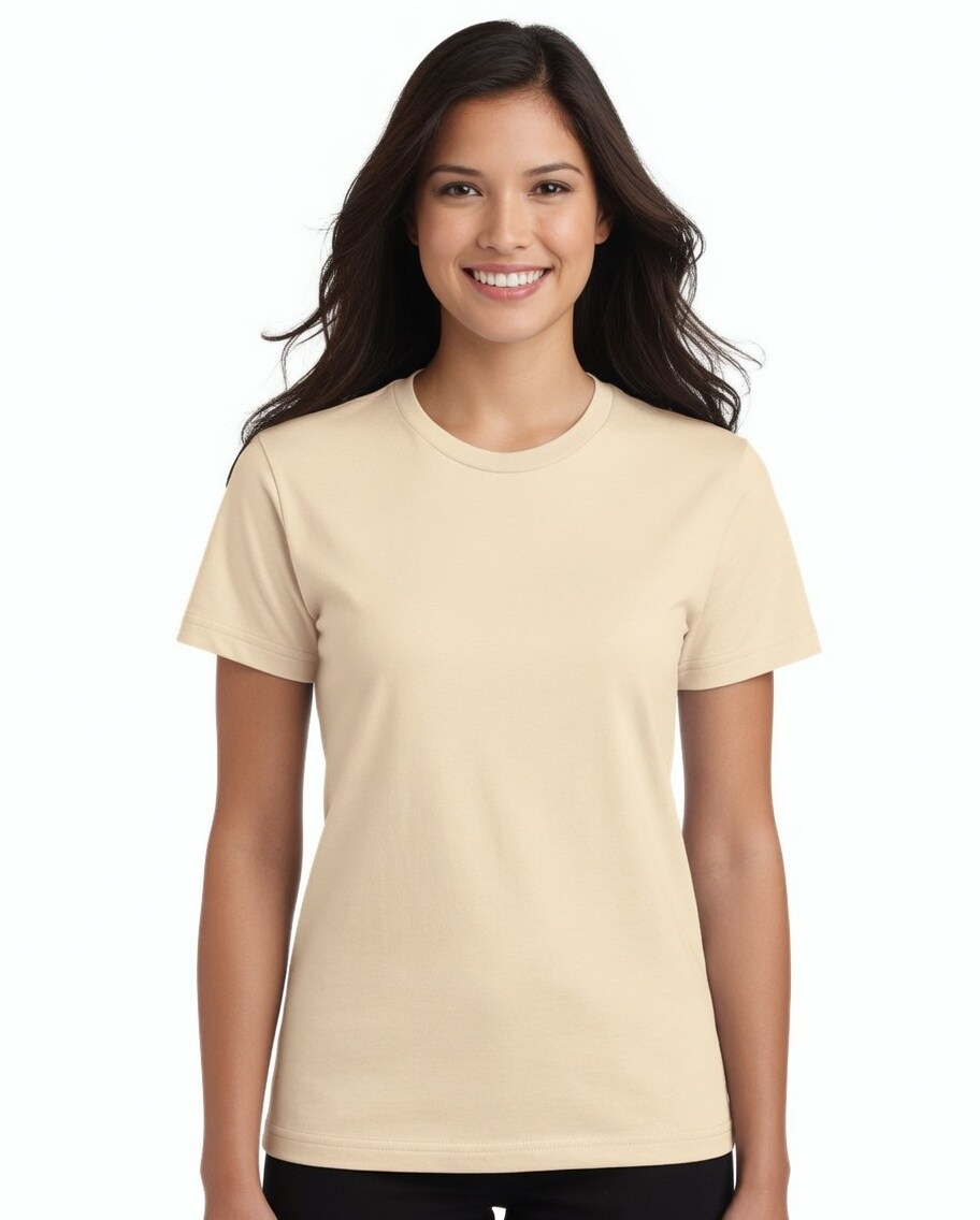BELLA+CANVAS Crew Short Sleeve CVC Jersey Tee for Everyday Wear, Custom Printing & Casual Unisex Cotton Blend Shirt