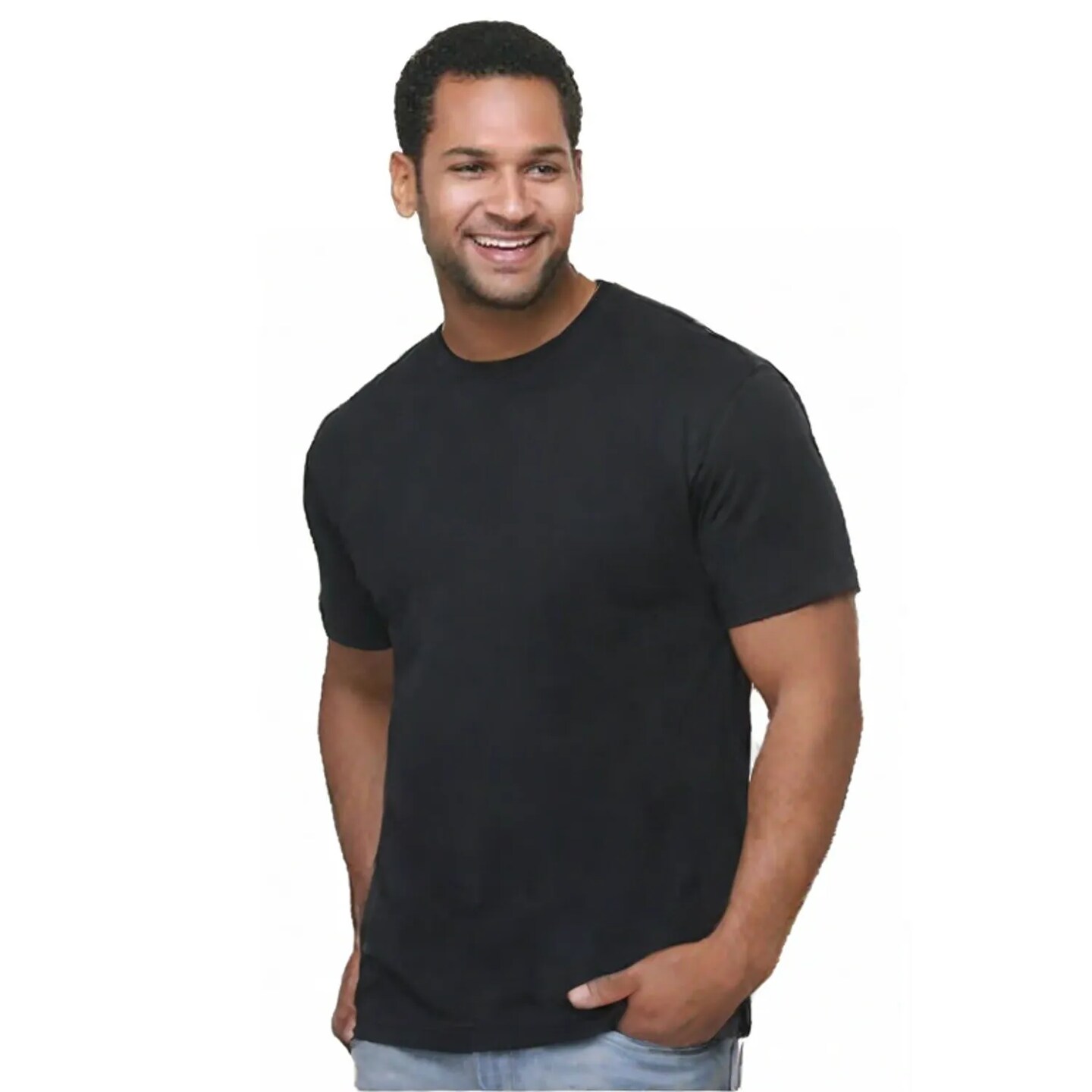 Unisex DryBlend Crewneck Short Sleeve T-Shirt for Active, Casual & Everyday Performance Wear