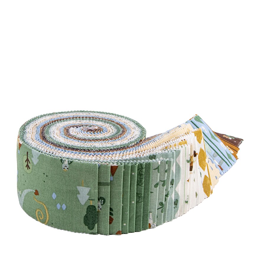 Faraway Kingdom 2.5" Strip Roll (Jelly Roll / Rolie Polie) by Riley Blake (RP-17430-40)