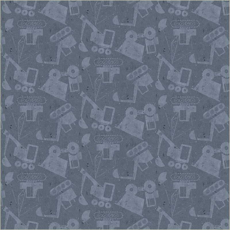 Fabric Windham Workwear Load by Load Diggers & Dozers by the Quarter Yard 54943-4