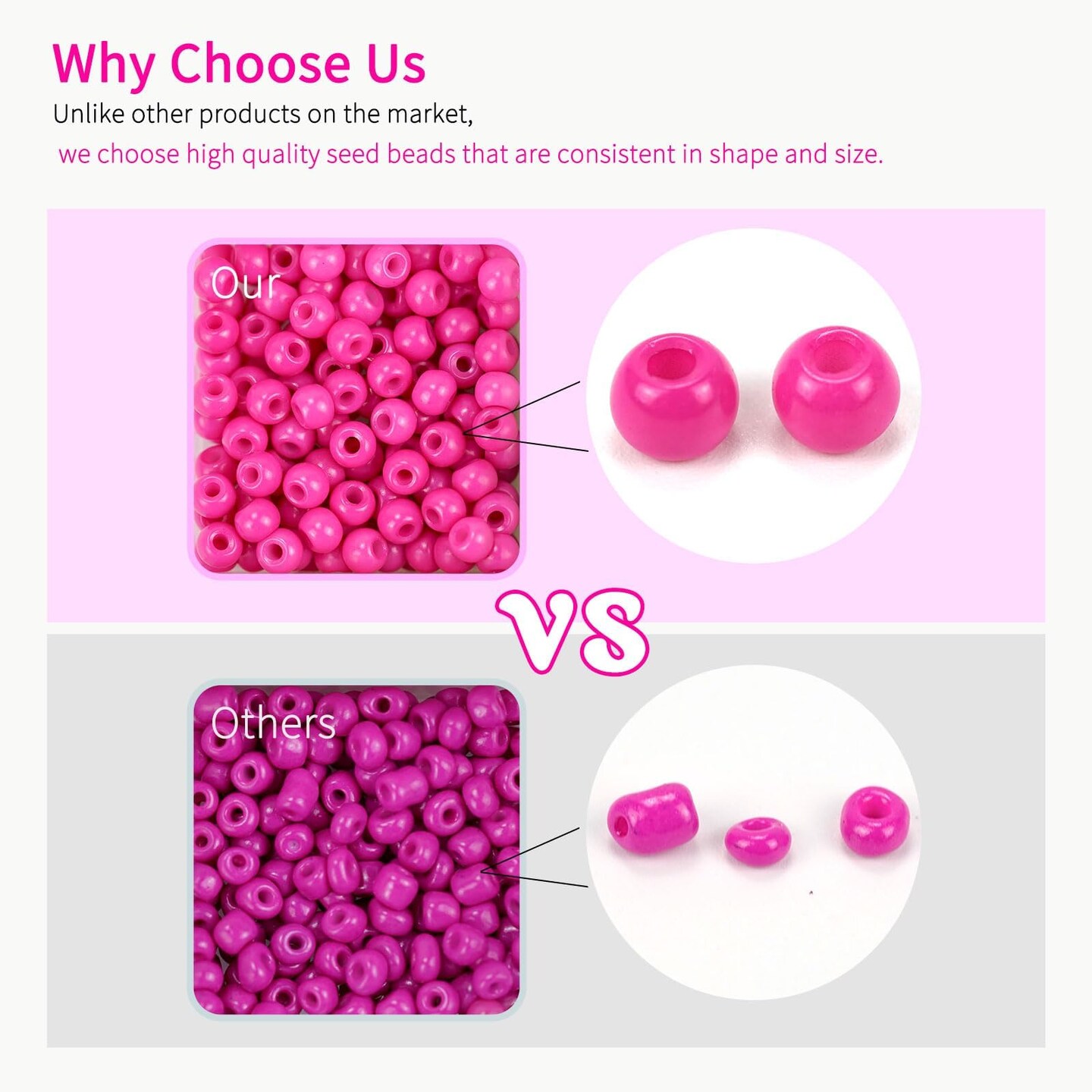 12,000pcs 3mm Uniform Seed Beads Size 8, 1000 Pcs Letter Beads 28 Colors Loom Seed Beads for Jewelry Making, Tiny Beads for Bracelets Making