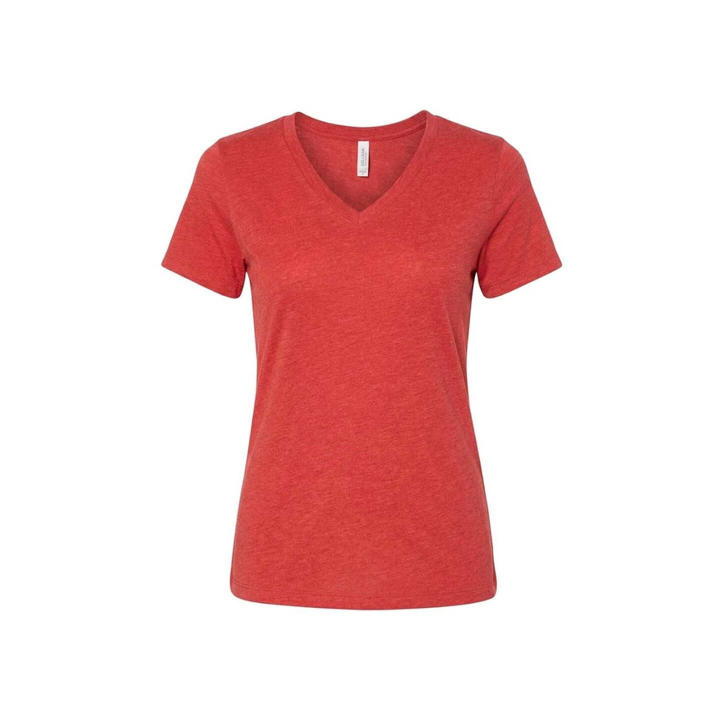 BELLA + CANVAS Women’s V-Neck Short Sleeve T-Shirt Ultra Soft for Everyday Wear