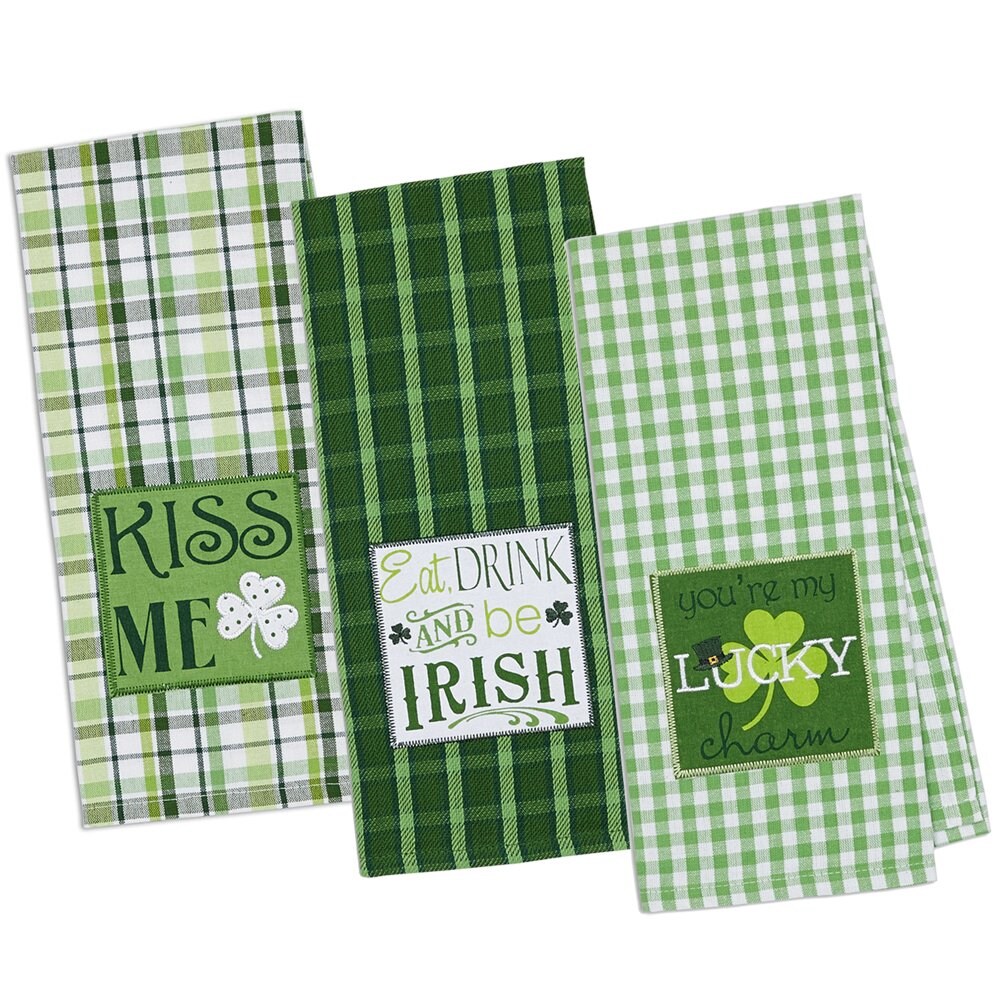 St. Patrick's Day Kitchen Collection, St. Patty's Day, Dishtowel Set