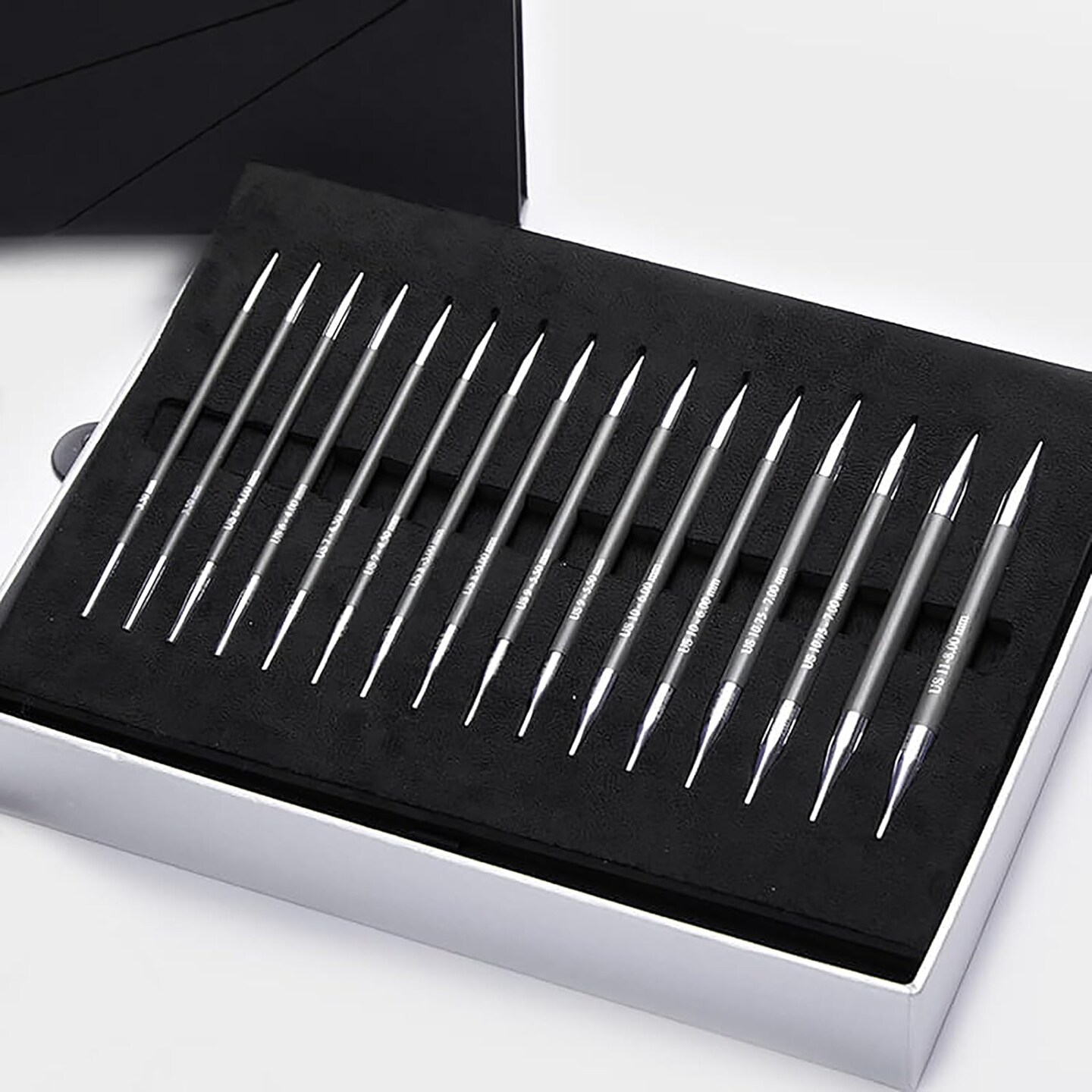 KnitPro Karbonz Interchangeable Knitting Needle Set (Box of Joy)