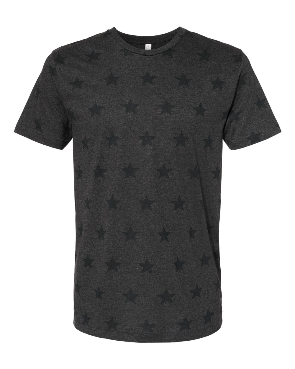 Men’s Star Print Crewneck T-Shirt for Casual, Street & Everyday Style Wear
