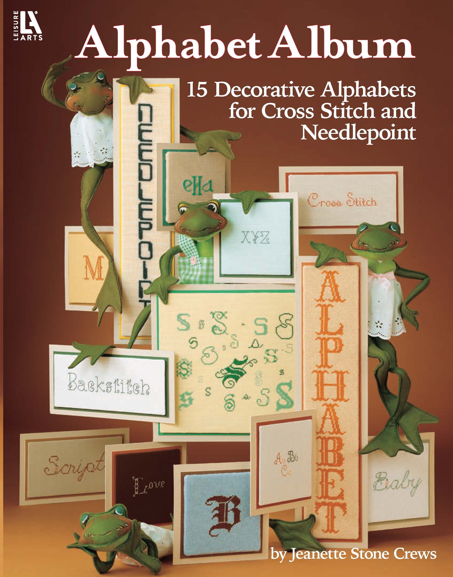Alphabet Album—15 Decorative Alphabets for Cross Stitch and Needlepoint