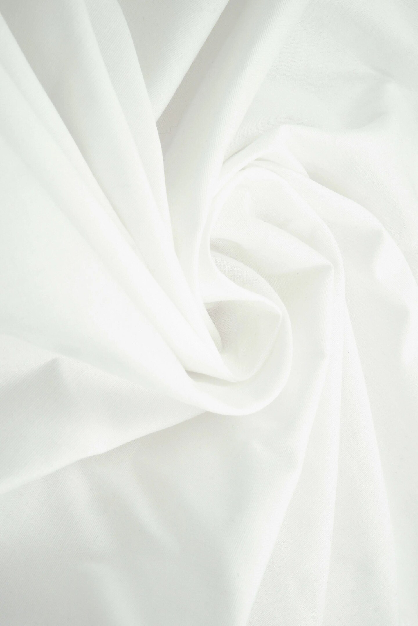 1 Yard Stretch Cotton Poplin Solid Woven Fabric Soft Durable Natural 57/58" Wide