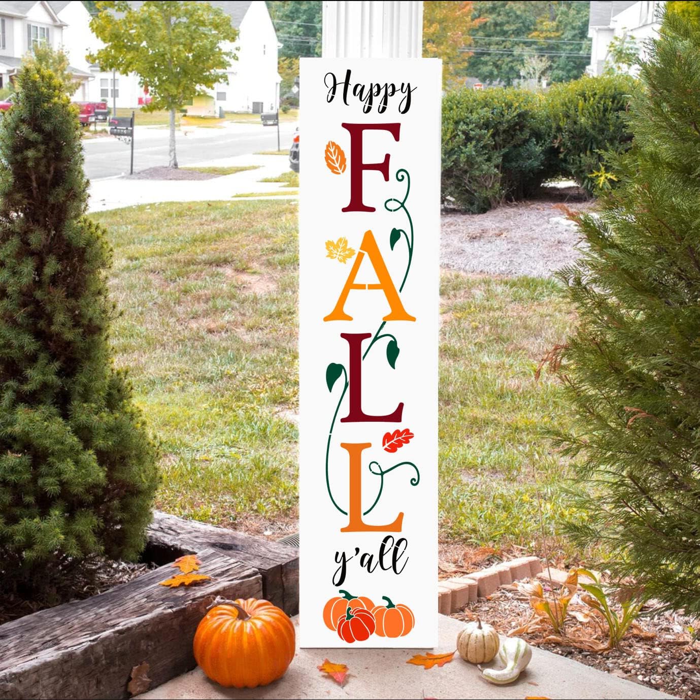 Fall Stencils - Reusable Pumpkin Stencil