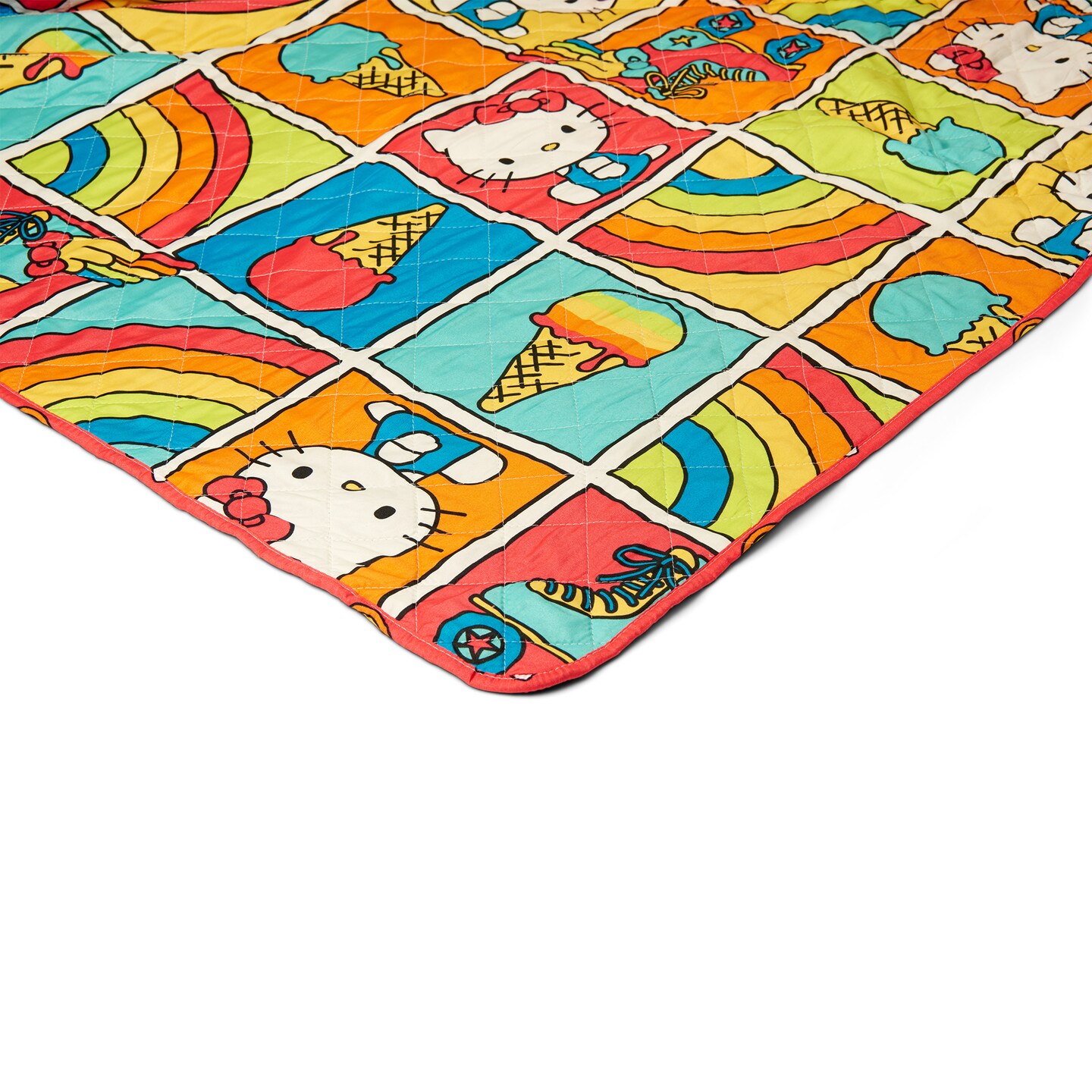 Sanrio Hello Kitty and Friends Quilted Blanket