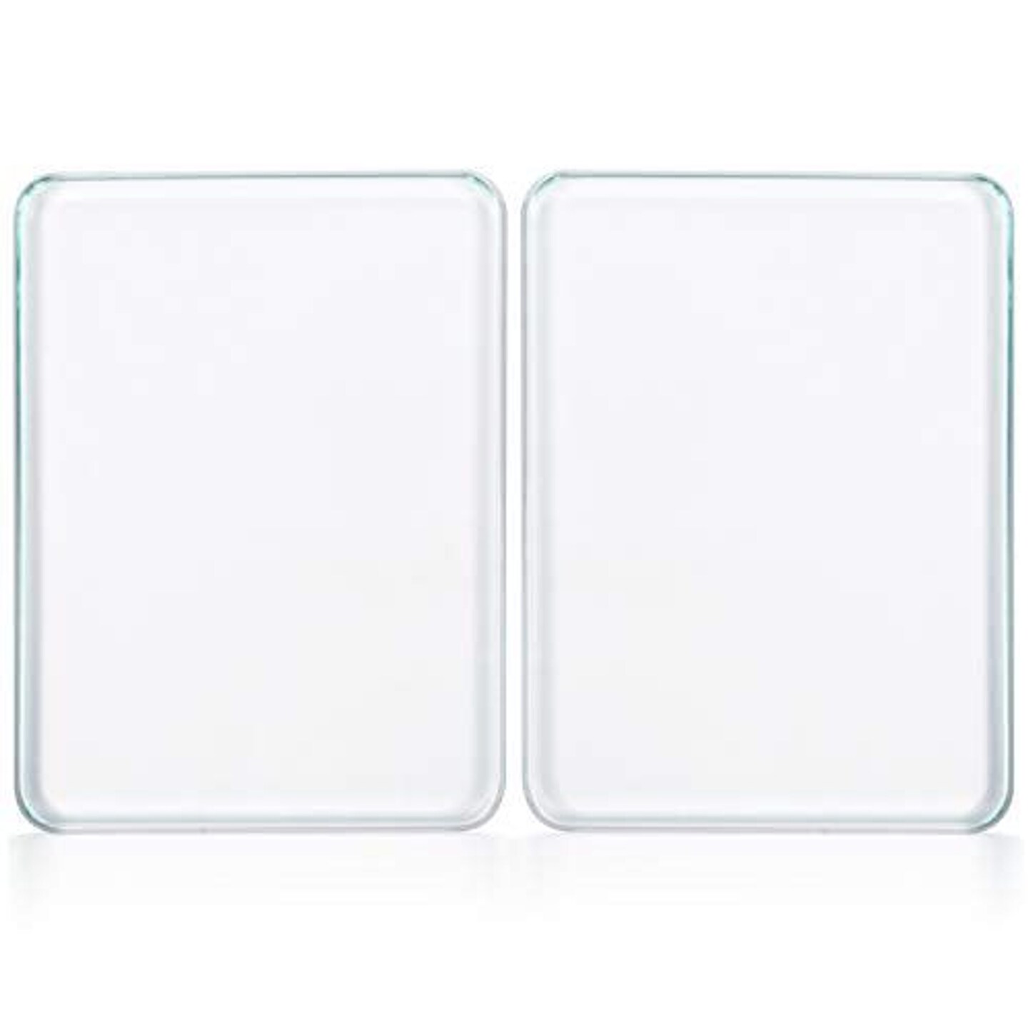 IMPRESA Glass Slicker Leather Burnishing Tool Pack of 2 - Leathercraft Burnisher - Professional Finish Tool for Glass Block Leather Smoothing Techniques