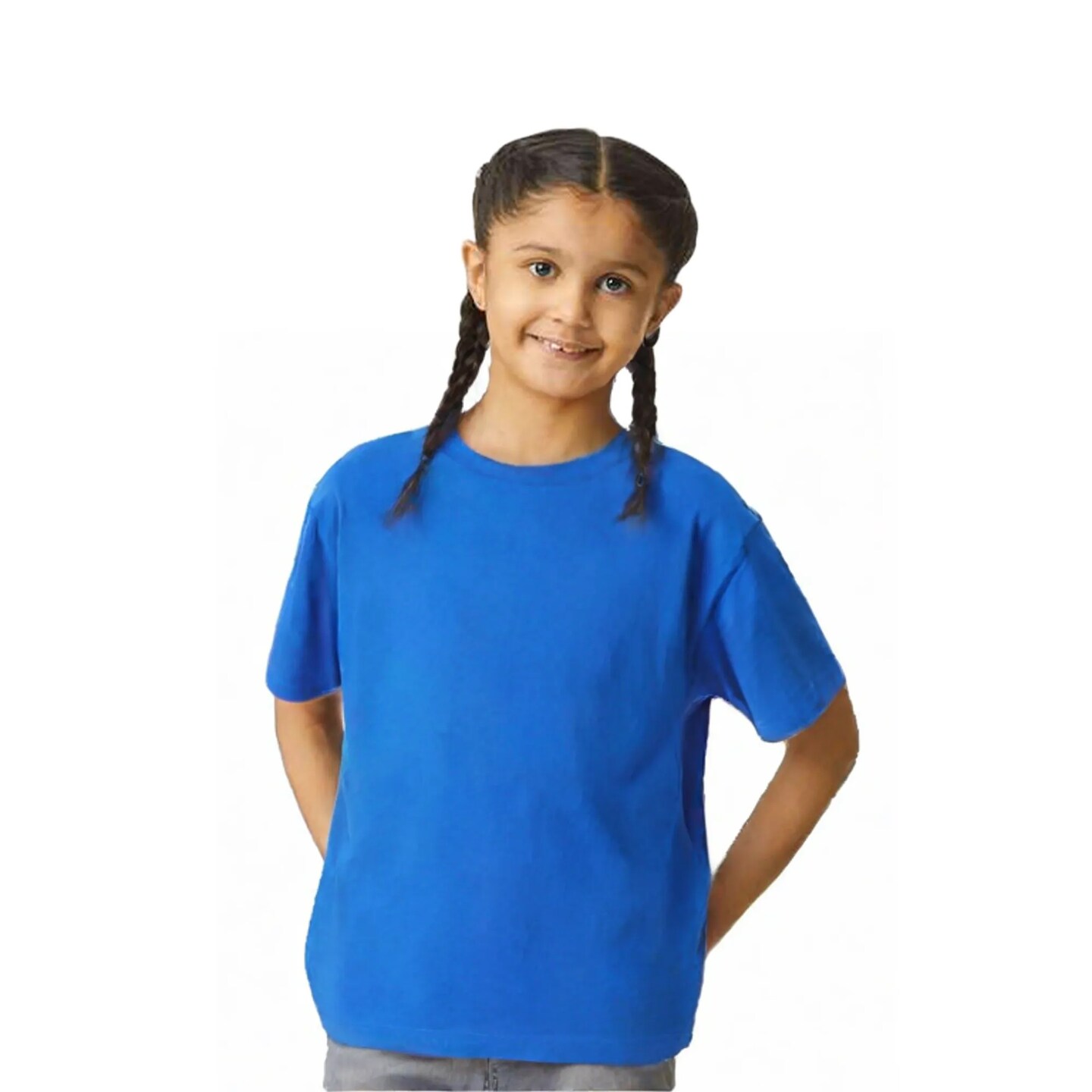 Gildan Youth Softstyle Crewneck Short Sleeve T-Shirt for School Wear & Custom Printing Cotton Tee