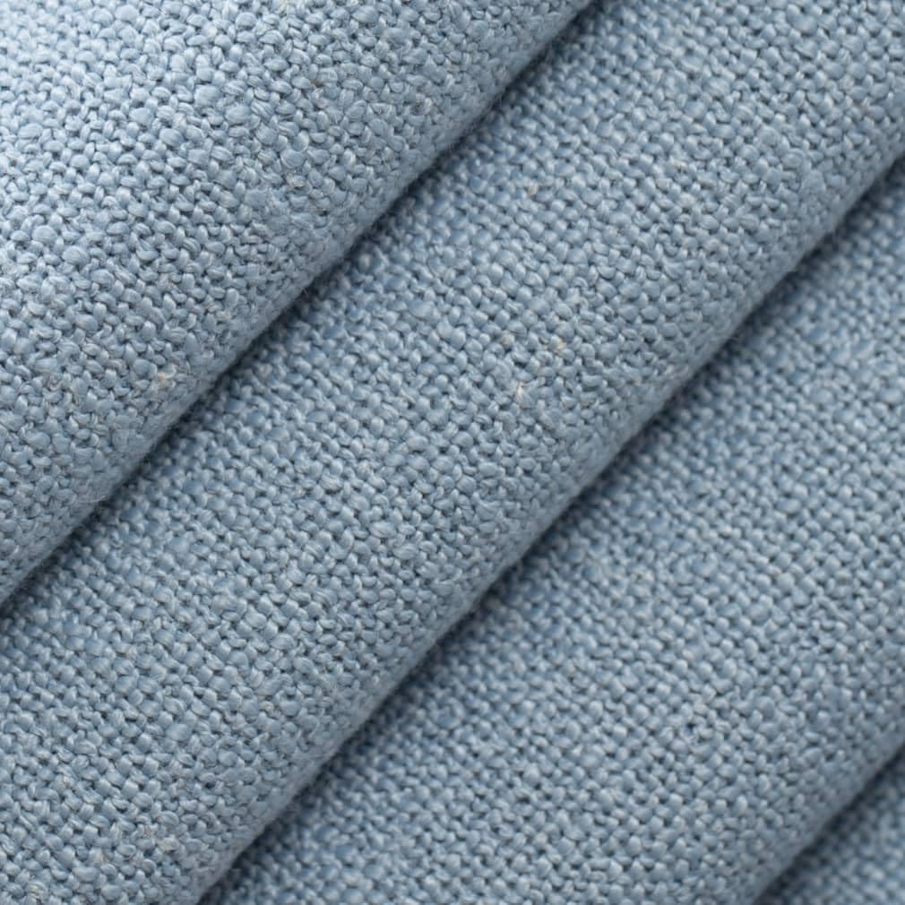 Blue Stain Resistant Performance Pet Friendly Texturedd Upholstery Fabric by The Yard - SKU: Roddy Powder