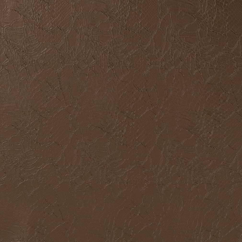 Brown Stain Resistant Performance Pet Friendly Vinyl Upholstery Fabric by The Yard - SKU: McKenzie Walnut
