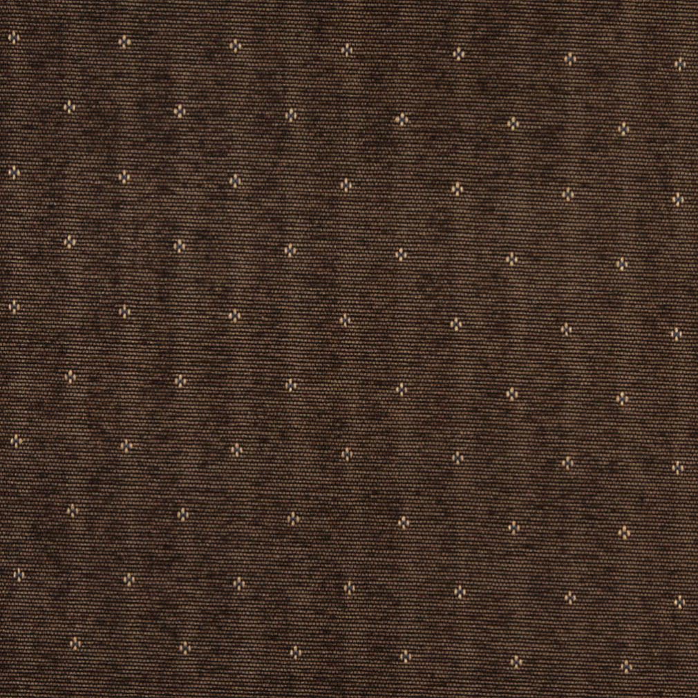 Brown Small Scale Woven Pattern Upholstery Fabric by The Yard - SKU: Florence Wheat