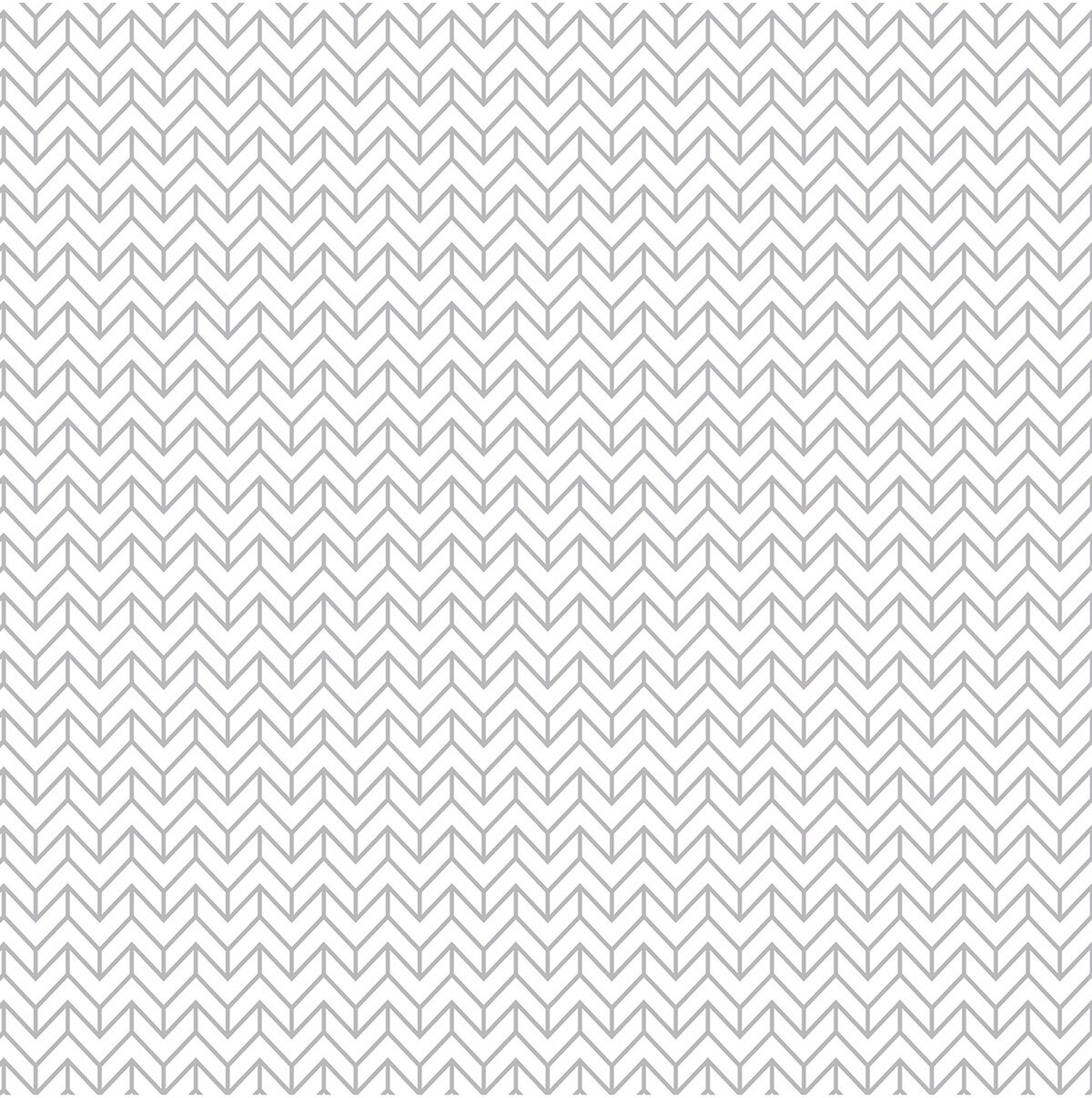 Core'dinations Core Basics Patterned Cardstock 12"X12"-White Chevron