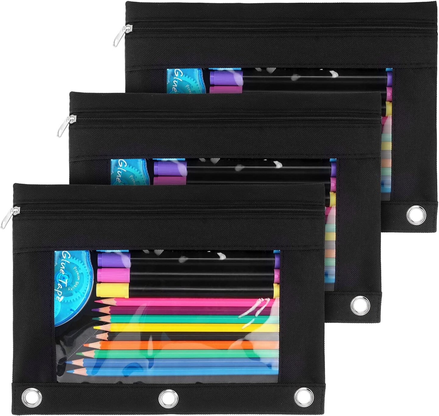 3 Ring Binder Pencil Pouch