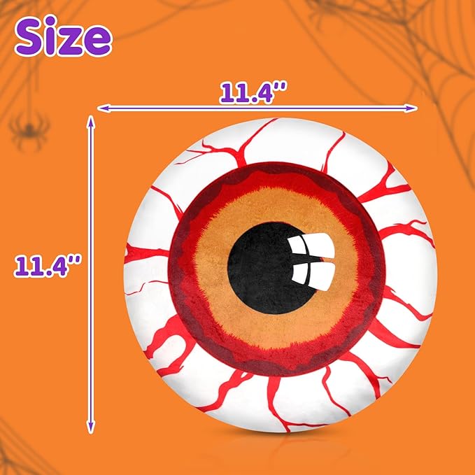 Halloween Tree Topper Eyeball Decor Halloween Christmas Tree Decorations Indoor Red Spooky Eyeball Design Halloween Tree Ornament Party Supplies