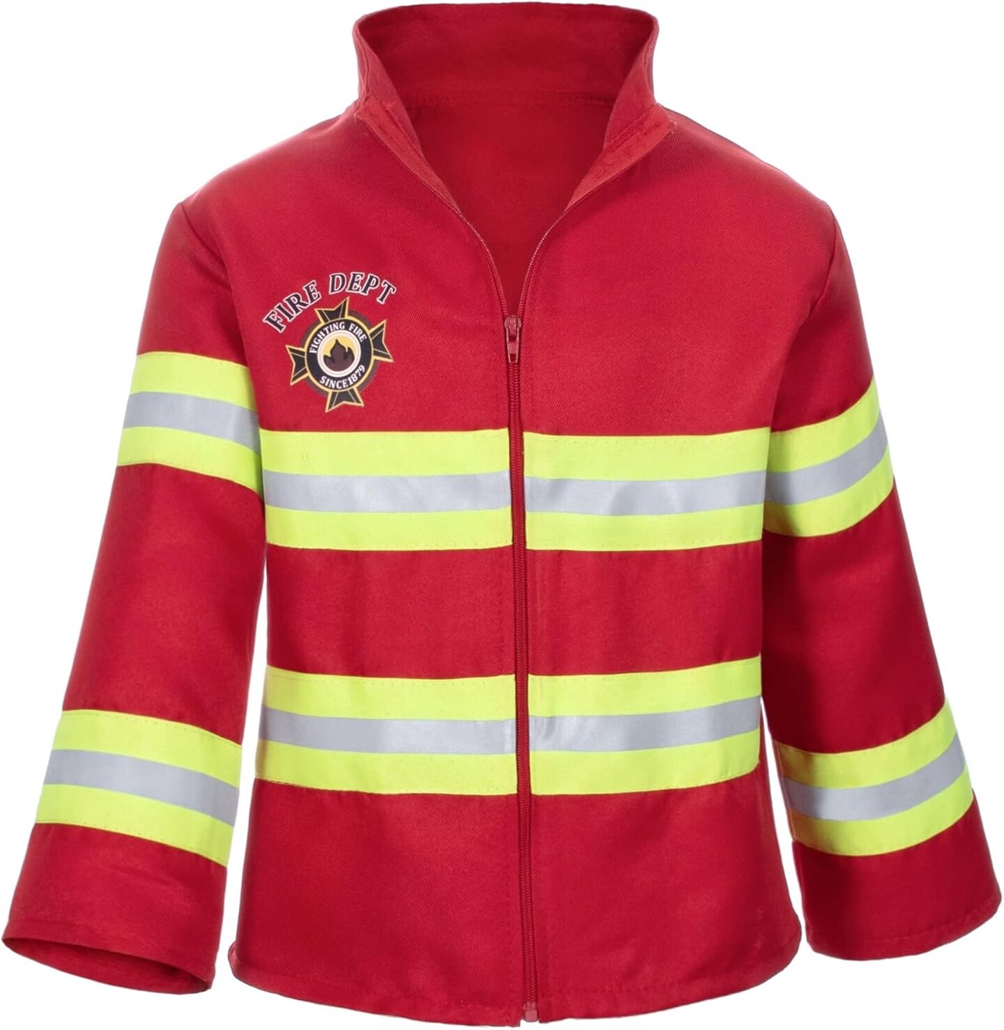 Kid&#x27;s Fireman Firefighter Costume Toys with Complete Accessories for Boys and Girls Birthday Halloween Party Dress Up